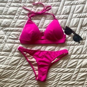 Summer Trend Hot Pink Bikini